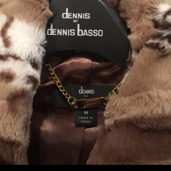 Dennis Basso faux fur jacket Like new! - Picture 3 of 5